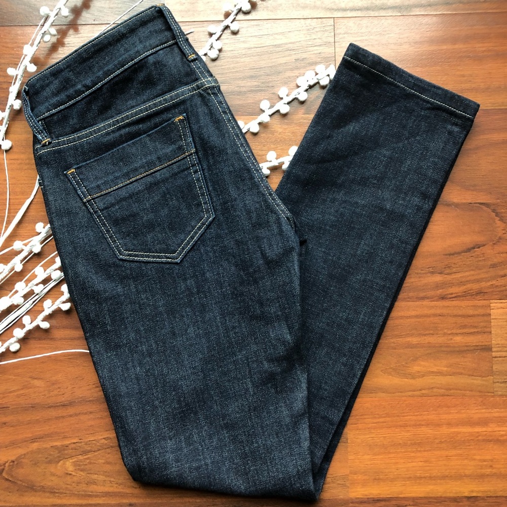 Banana republic dark wash classic skinny jeans 00P